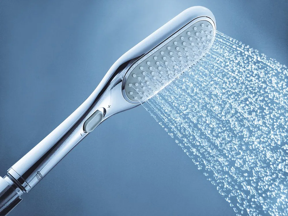 Душевая лейка Grohe Rainshower Eco 120 27274000 Sancos — официальный сайт