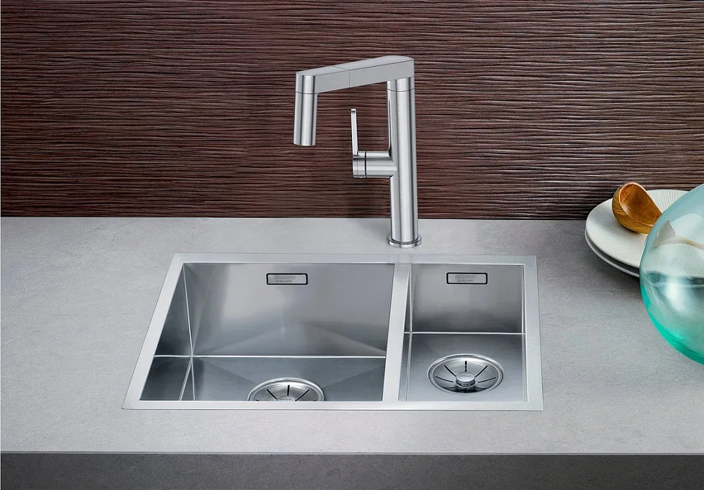 Мойка кухонная Blanco Zerox 340/180-IF L Sancos — официальный сайт