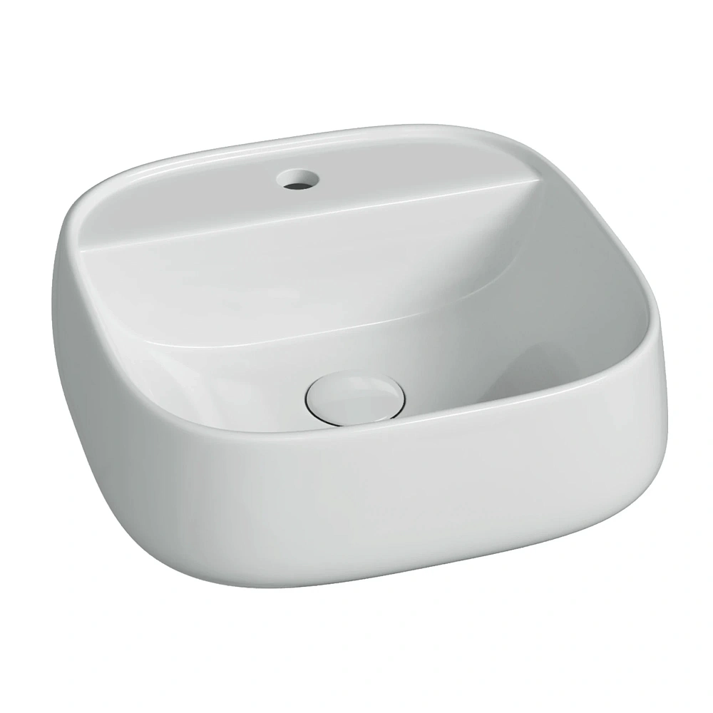 Подвесная раковина для ванной комнаты Ceramicanova Fonte CN5052, белый Sancos — официальный сайт