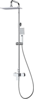 Душевая стойка Cezares Slider SLIDER-CD-01, со смесителем, хром