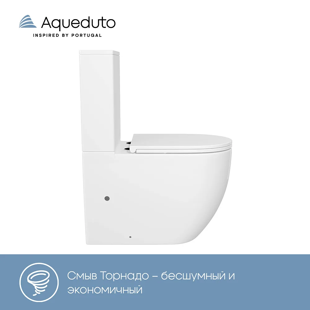 Унитаз-компакт напольный OVO Plus AQDSOVOT10 Sancos — официальный сайт