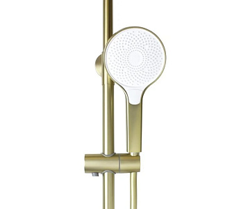 Душевая стойка Bronze de Luxe Icon 80112CG, матовое золото