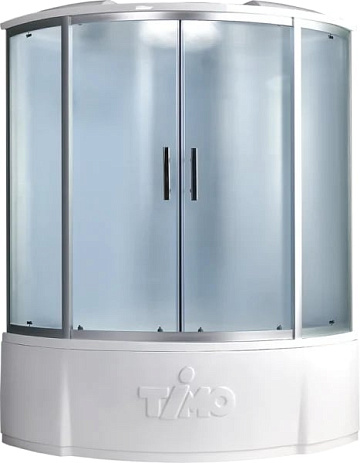Душевая кабина Timo Standart T-6655SF Silver F с высоким поддоном