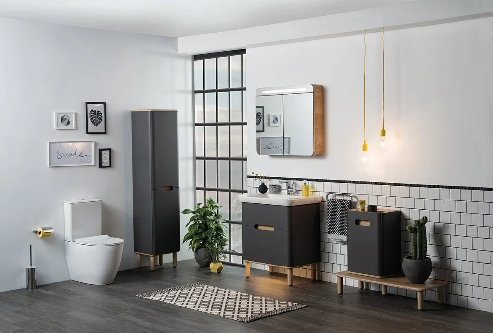 Унитаз-компакт напольный VitrA Sento Rim-Ex 9830B003-7203 Sancos — официальный сайт