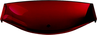 Акриловая ванна Abber Kristall AT9704 Rubin 180x80 см, подвесная, красная, овальная, с донным клапан