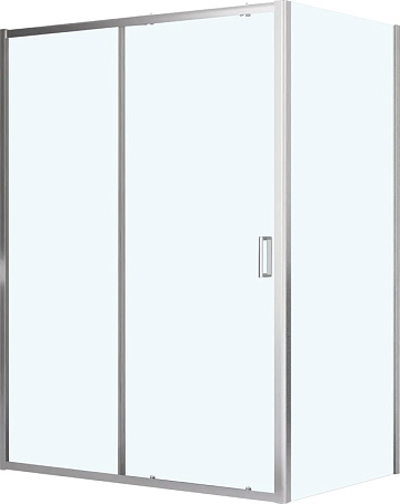 Душевой уголок RGW Classic CL-14+90 см (158,5x161,5)x80x185 профиль хром, стекло прозрачное