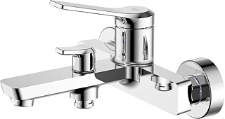 Смеситель для ванны с душем IDDIS Parker PARSB02i02WA, глянцевый хром
