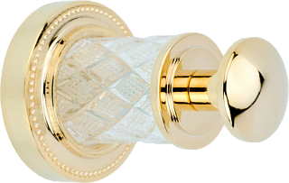 Крючок Boheme Murano Cristal 10906-CRST-G золото