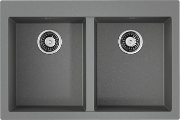 Мойка кухонная Omoikiri Bosen 80-2-GR leningrad grey