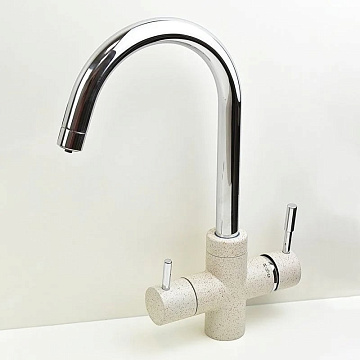 Смеситель для кухни Paini Cox 7894643CR3V11L2KM granite avena