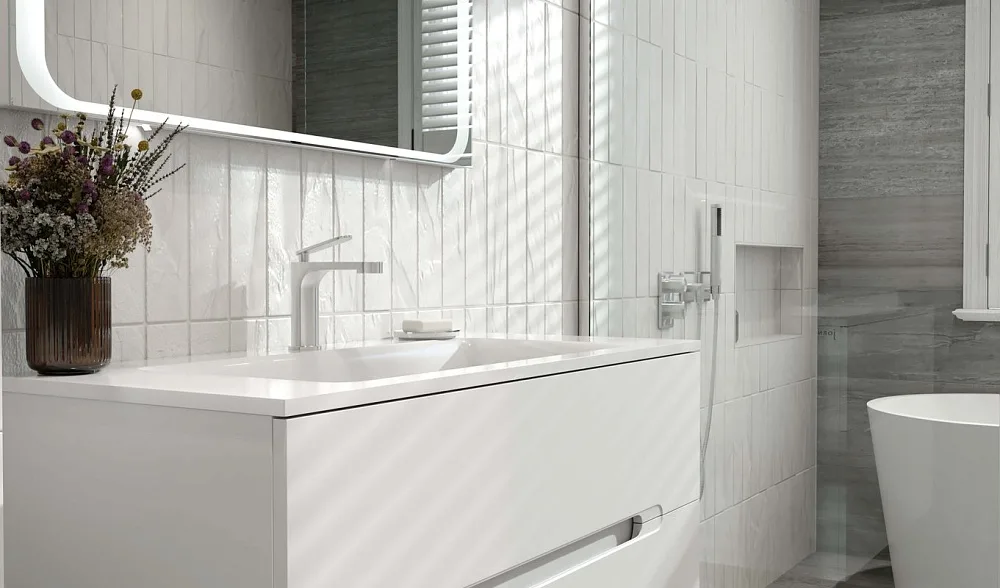 Зеркало Jorno Modul 100 с подсветкой Sancos — официальный сайт
