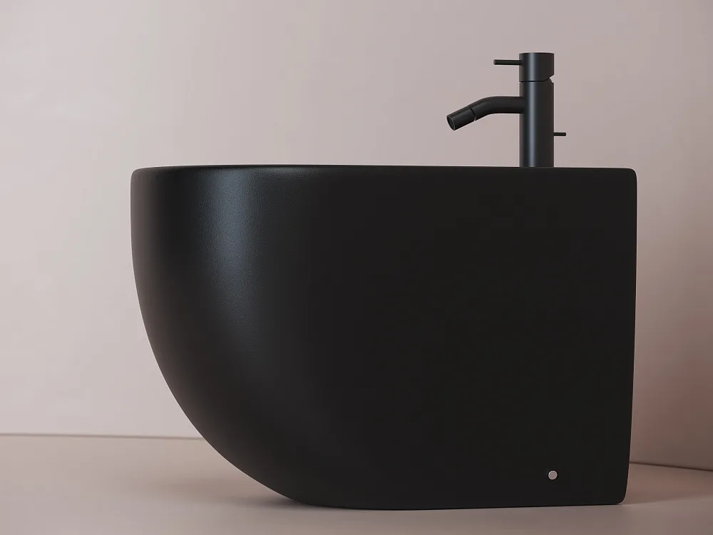 Биде напольное Ceramicanova Metropol CN4005MB Sancos — официальный сайт