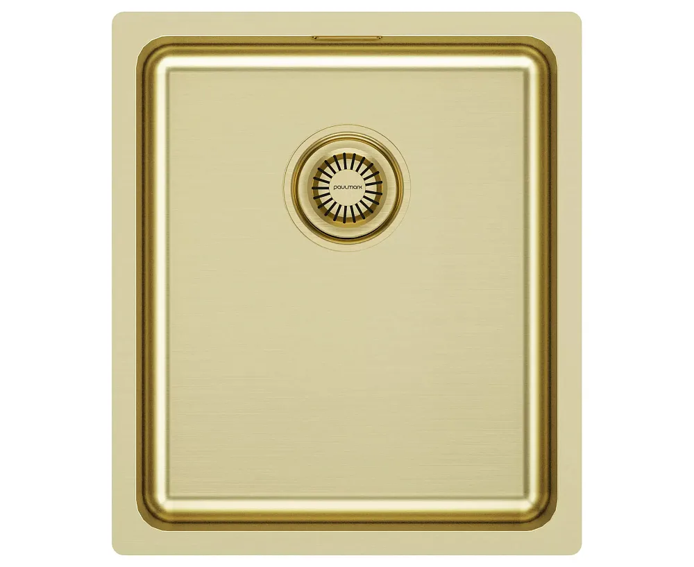 Мойка кухонная Paulmark Vista PM904438-LG, светлое золото Sancos — официальный сайт