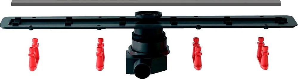 Душевой трап (лоток) Pestan Confluo Frameless Line 950, матовый хром Sancos — официальный сайт