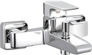 Смеситель для ванны с душем AQUAme Prato AQMP6122, хром