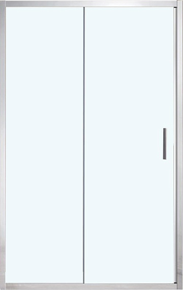 Душевая дверь в нишу Vincea Garda VDS-1G120CL 120 см, профиль хром, стекло прозрачное