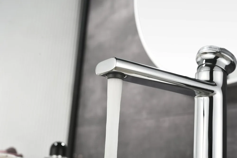 Смеситель для раковины Black&White Gravity 7107C chrome Sancos — официальный сайт
