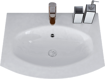 Мебельная раковина Cezares 50158 Bianco 70 см