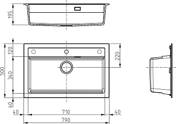 Мойка кухонная Alveus Atrox Granital 40 terra