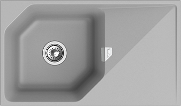 Мойка кухонная Rivelato Locus LS-85 grigio metallizzato