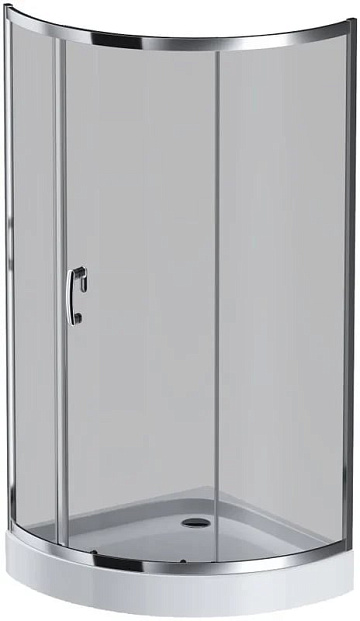 Душевой уголок AM.PM Like W83G-315-090CG 90х90, тонированное стекло