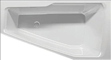 Акриловая ванна Riho Rething Space 170x90 см, левая, B114001005