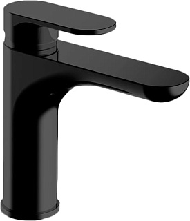Смеситель для раковины Gattoni H2OMIX 7000 7004570NO nero opaco, с донным клапаном