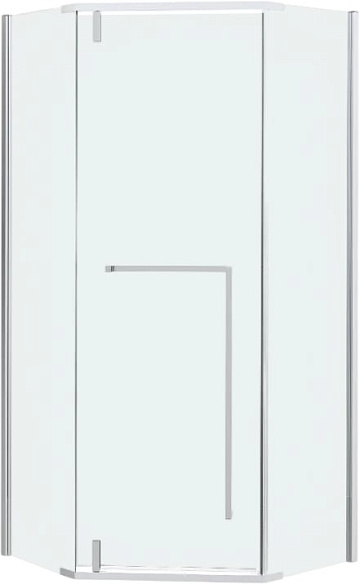Душевой уголок Esbano Surf ESS-90PR-C 90х90 см, профиль хром, стекло прозрачное