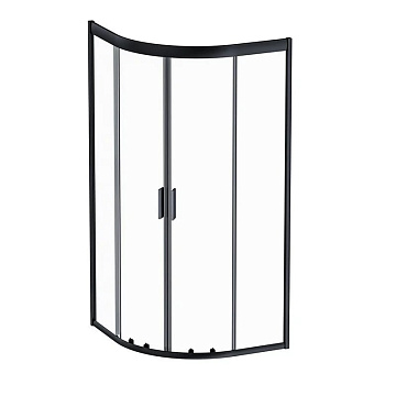 Душевой уголок AM.PM Gem W90G-401-090BT 90x90, профиль черный