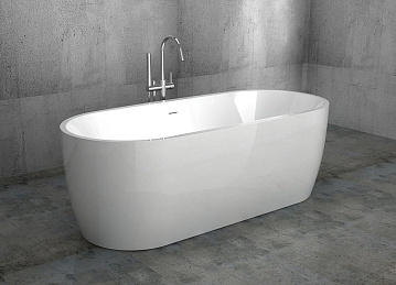 Акриловая ванна Abber 175x80 см, AB9219