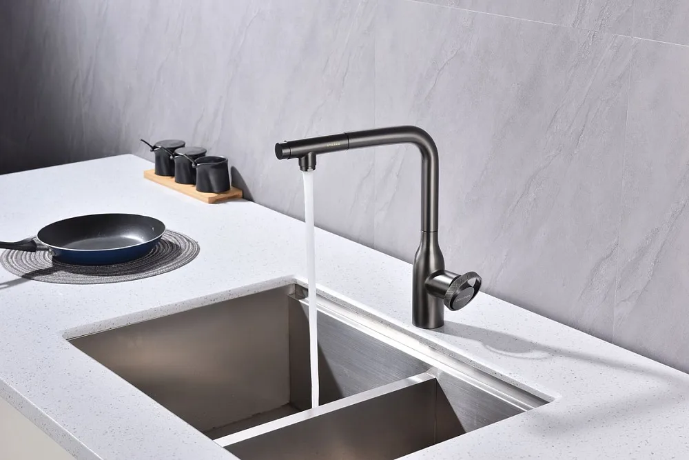 Смеситель для кухни Paulmark Urban Ur213104-B беретта Sancos — официальный сайт