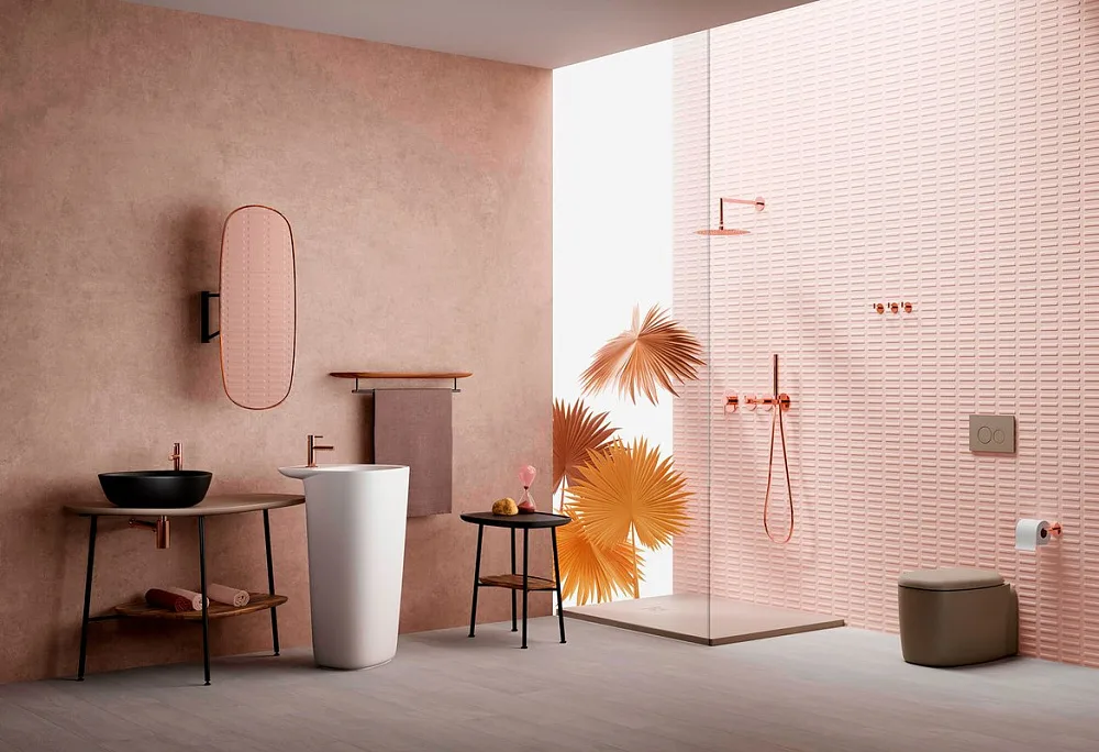Смеситель для раковины VitrA Origin A4255726 медный Sancos — официальный сайт