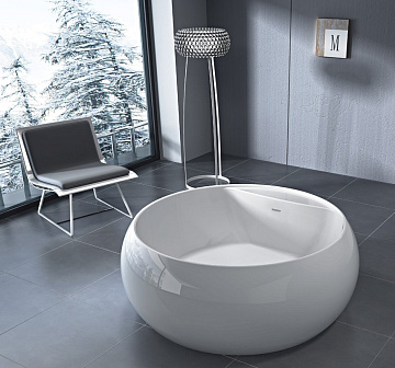 Акриловая ванна BelBagno 155x155 см, BB30-1550