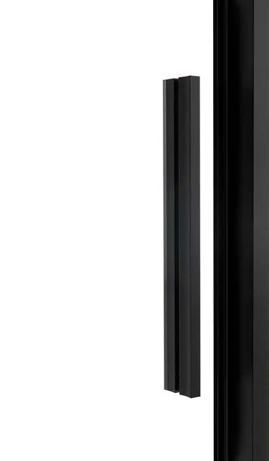 Душевой уголок Vincea Slim Soft VSR-1SS9012CLB 120x90, профиль черный, стекло прозрачное Sancos — Оригинал
