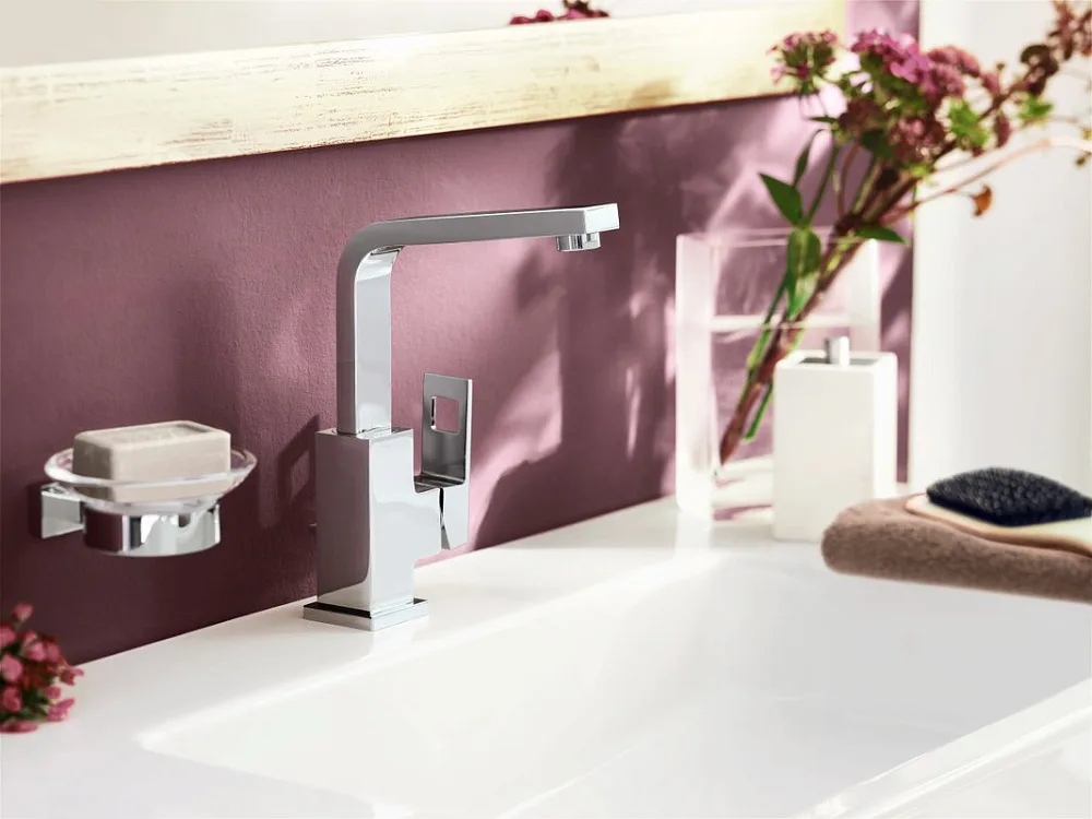 Смеситель для раковины Grohe Eurocube 2313500E Sancos — официальный сайт