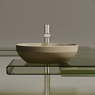 Накладная раковина Ceramicanova Element CN6056MC капучино матовая