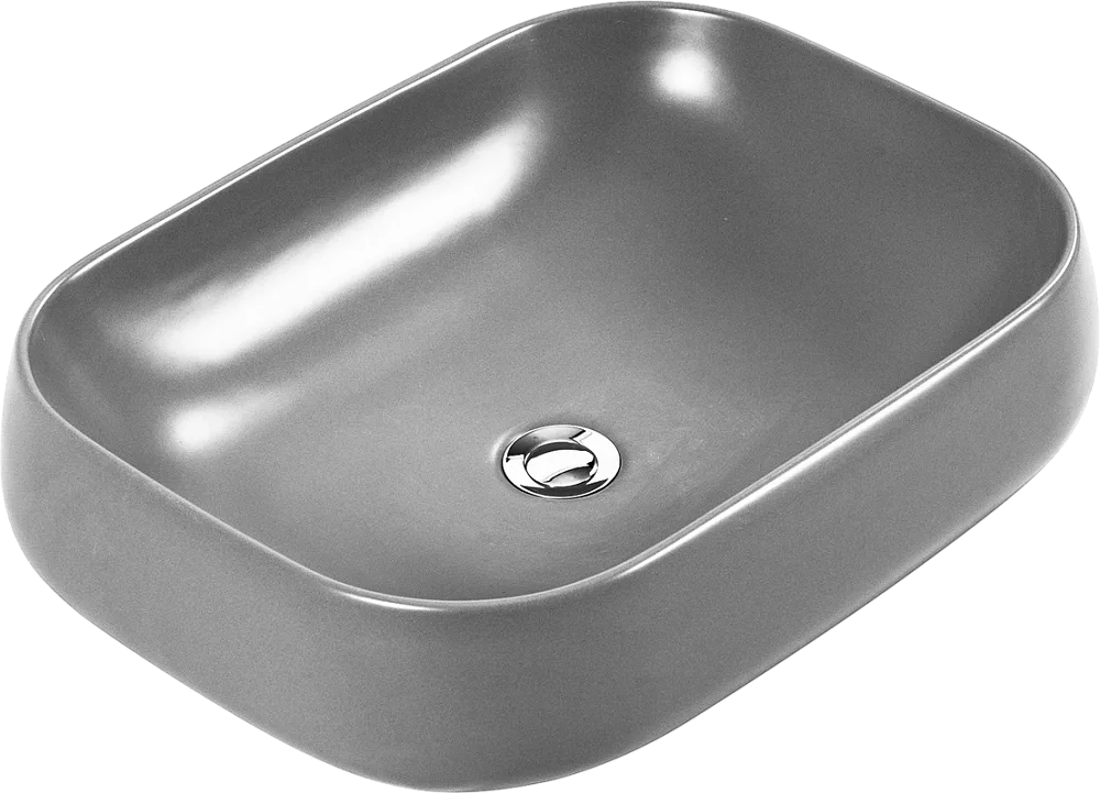 Накладная раковина AQUATEK AQ5526-MG матовая серая Sancos — официальный сайт
