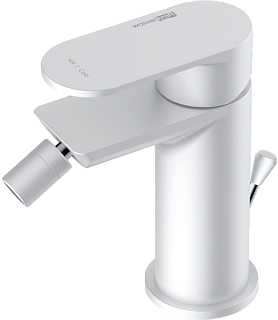 Смеситель для биде Wasserkraft Mindel 8506 белый
