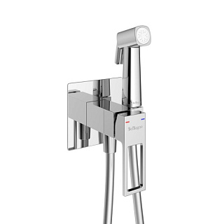 Гигиенический душ BelBagno Luce LUC-HGN-CRM, со смесителем, хром