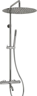 Душевая стойка Wasserkraft Berkel A188.117.137.087.CH Thermo, с термостатом, хром