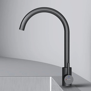 Смеситель для кухни AM.PM X-Joy S F85B07122, черный