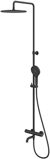 Душевая стойка WHITECROSS Y Y1234TOPBL, черный матовый