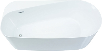 Отдельностоящая ванна Allen Brau Priority 1 170x80 см, белая матовая, 2.31001.21