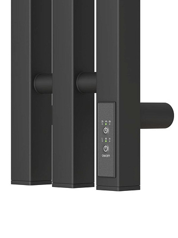 Полотенцесушитель электрический APEXTERMO Сириус SR10112BM 110x15 см, подключение справа, скрытое по