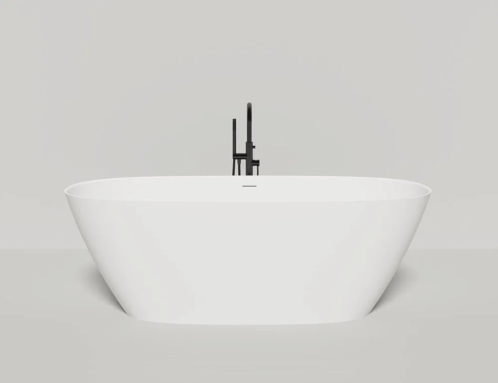 Ванна из искусственного камня Salini Sofia S-Stone 185x90 см, отдельностоящая, матовая белая, овальн Sancos — официальный сайт