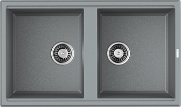 Мойка кухонная Omoikiri Tedori 86-2-GR leningrad grey