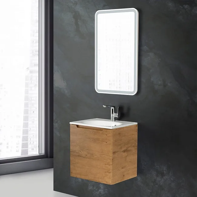 Зеркало BelBagno SPC-MAR-500-800-LED-BTN Sancos — Оригинал