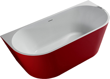 Акриловая ванна Abber 170x80 см, AB9216-1.7R
