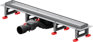 Душевой трап (лоток) AM.PM MasterFlow Tile 60 см, сталь матовая