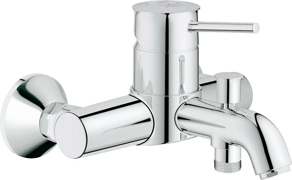 Смеситель для ванны с душем Grohe BauClassic 32865000 Sancos — официальный сайт